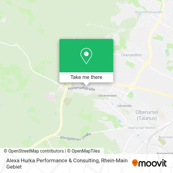 Alexa Hurka Performance & Consulting map