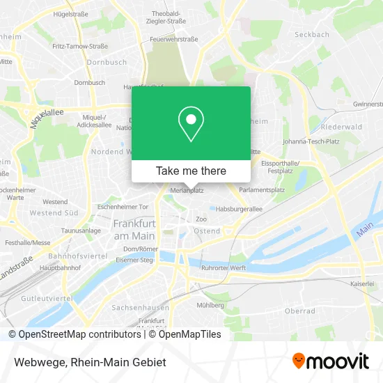 Webwege map