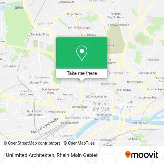 Unlimited Architekten map