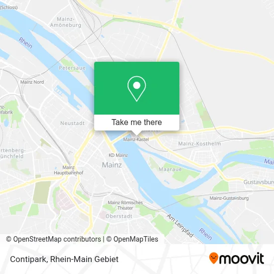 Contipark map