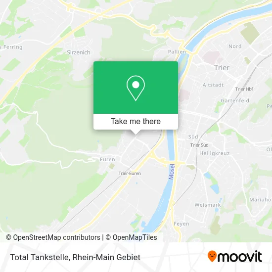 Total Tankstelle map