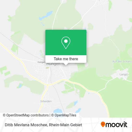 Ditib Mevlana Moschee map