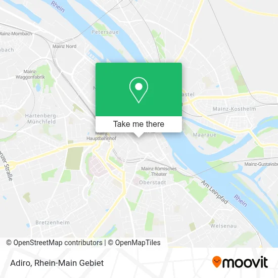 Adiro map