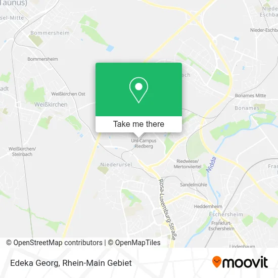 Edeka Georg map