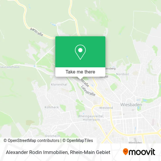 Alexander Rodin Immobilien map