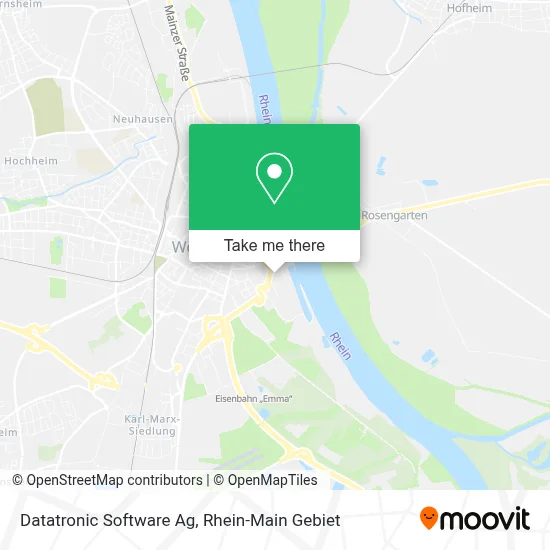 Datatronic Software Ag map