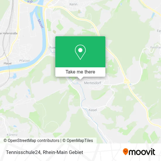 Tennisschule24 map