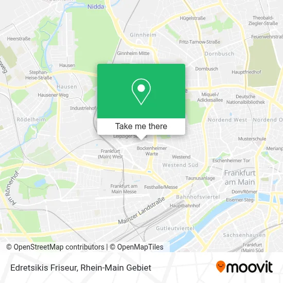 Edretsikis Friseur map