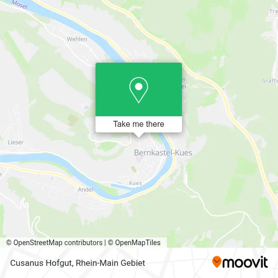 Cusanus Hofgut map