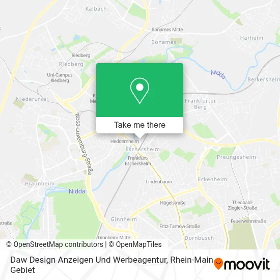 Daw Design Anzeigen Und Werbeagentur map