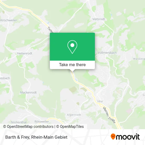 Barth & Frey map