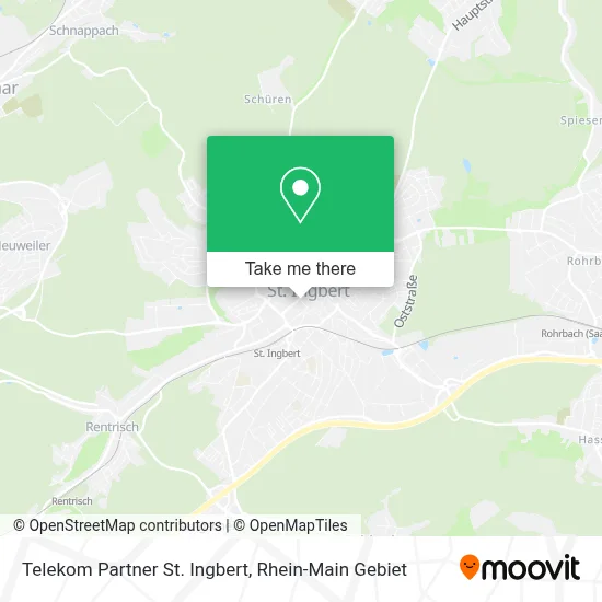 Telekom Partner St. Ingbert map