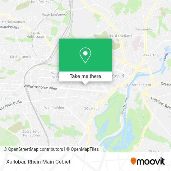Xallobar map
