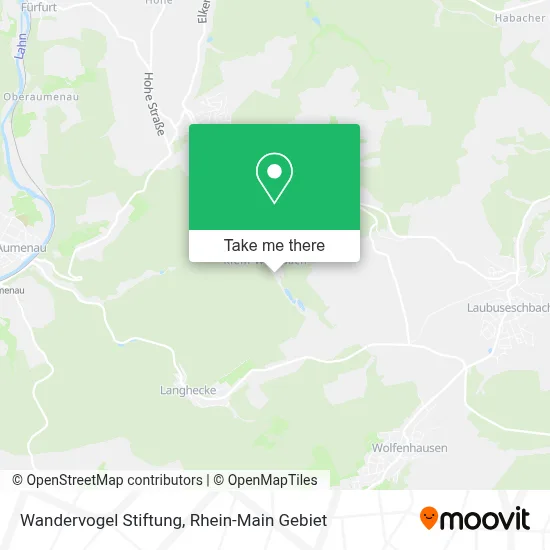 Wandervogel Stiftung map