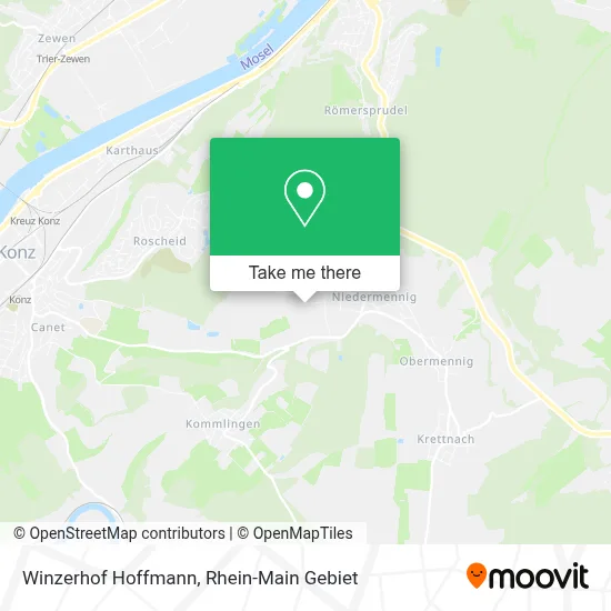Winzerhof Hoffmann map