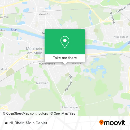 Audi map