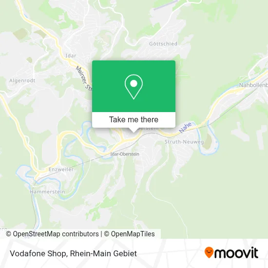 Vodafone Shop map