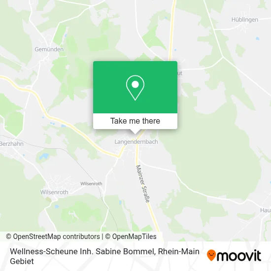 Wellness-Scheune Inh. Sabine Bommel map