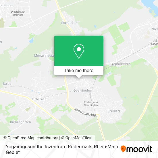 Yogaimgesundheitszentrum Rodermark map