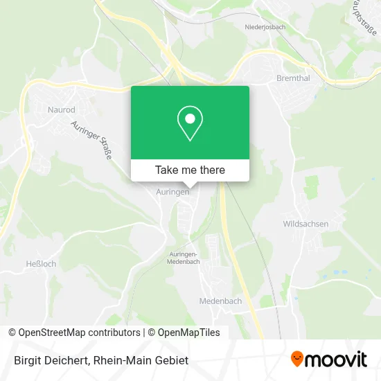 Birgit Deichert map