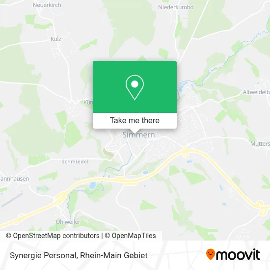 Synergie Personal map