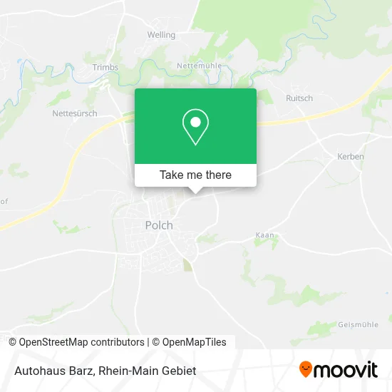 Autohaus Barz map
