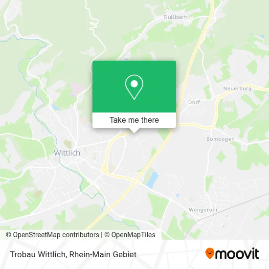 Trobau Wittlich map