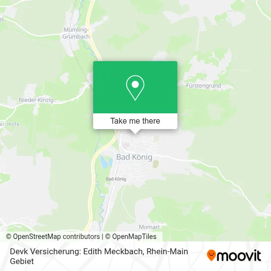 Devk Versicherung: Edith Meckbach map