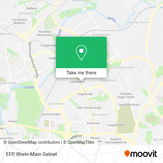 Efp map