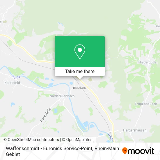 Waffenschmidt - Euronics Service-Point map