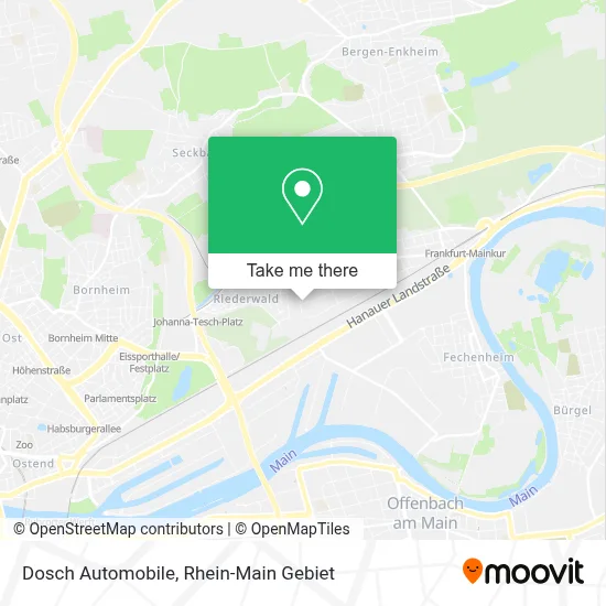 Dosch Automobile map