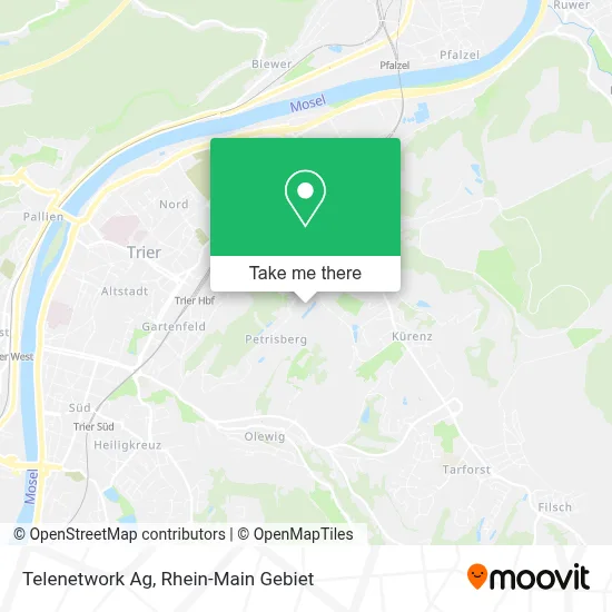 Telenetwork Ag map