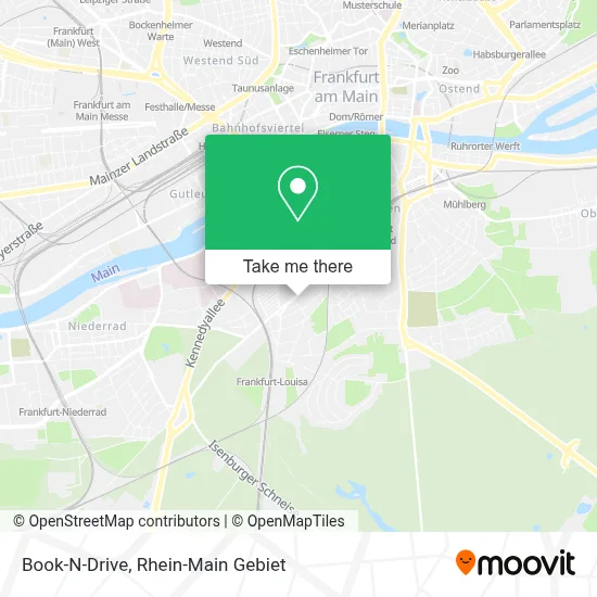 Book-N-Drive map