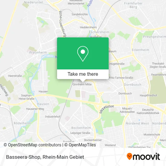 Basseera-Shop map