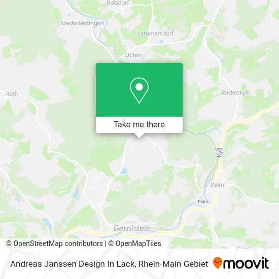 Andreas Janssen Design In Lack map