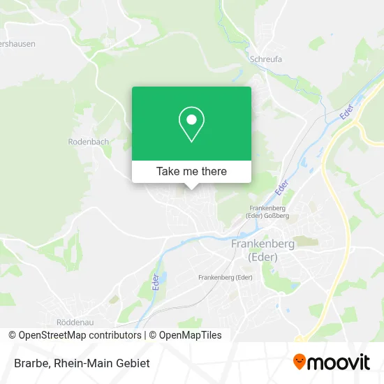 Brarbe map