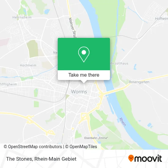 The Stones map
