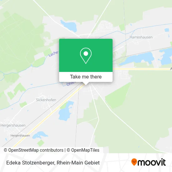 Edeka Stolzenberger map