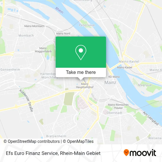 Efs Euro Finanz Service map