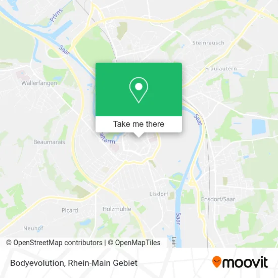 Bodyevolution map