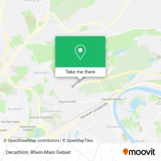 Decathlon map