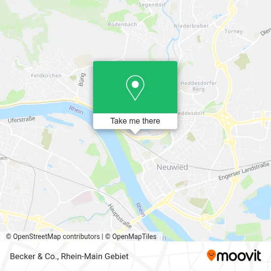 Becker & Co. map