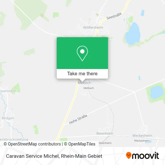 Caravan Service Michel map