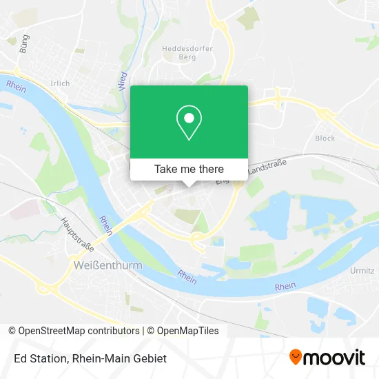 Ed Station map