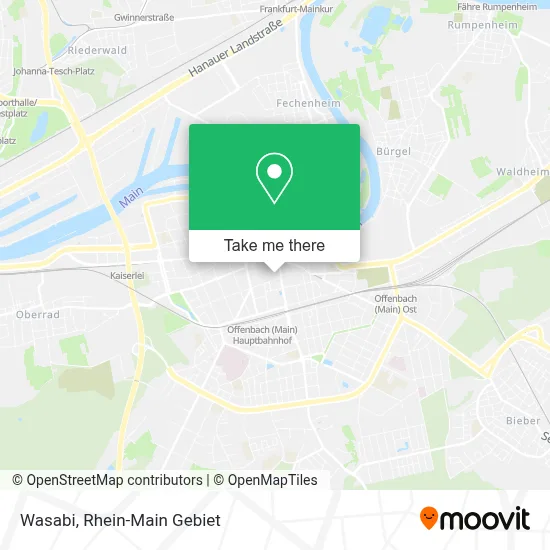 Wasabi map