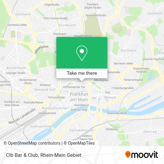 Clb Bar & Club map