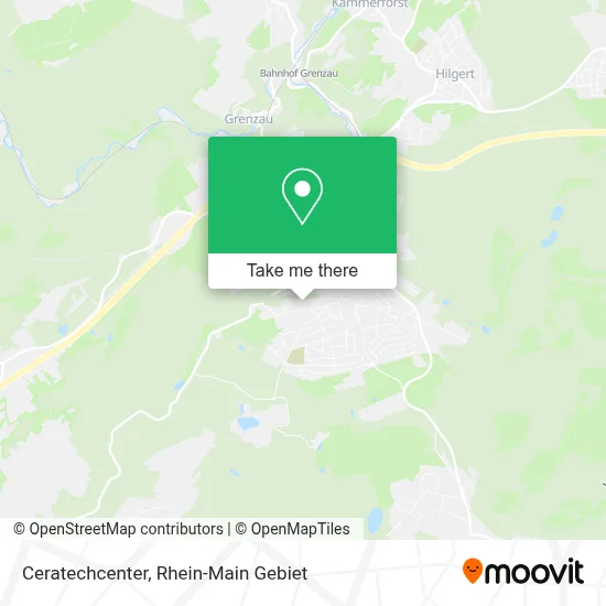 Ceratechcenter map