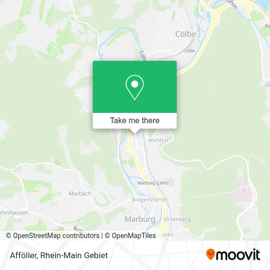Afföller map