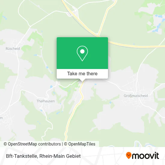 Bft-Tankstelle map