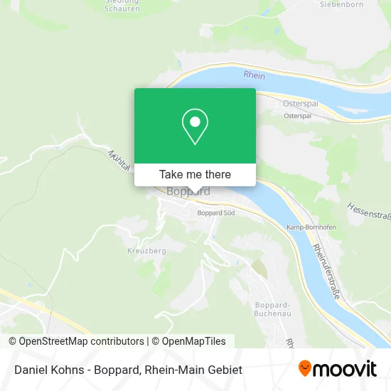 Daniel Kohns - Boppard map
